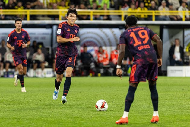 Franz-Beckenbauer-Supercup 2026: Borussia Dortmund - FC Bayern München; 22.08.2026 Minjae Kim (FC Bayern München, 3), Alphonso Davies (FC Bayern München, 19) Franz-Beckenbauer-Supercup 2026: Borussia Dortmund - FC Bayern München; Signal Iduna Park, Dortmund; 22.08.2026 *** Franz Beckenbauer Super Cup 2026 Borussia Dortmund vs. FC Bayern Munich August 22, 2026 Minjae Kim (FC Bayern Munich), 3, Alphonso Davies (FC Bayern Munich), 19 Franz Beckenbauer Super Cup 2026 Borussia Dortmund vs. FC Bayern Munich Signal Iduna Park, Dortmund August 22, 2026 Copyright: xBEAUTIFULxSPORTS Buriakovx