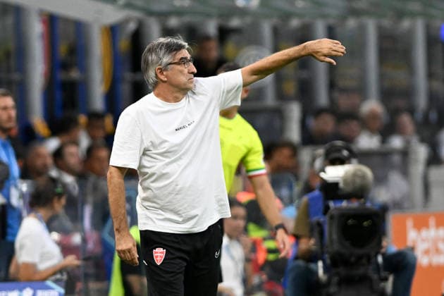IVAN JURIC Coach, Monza, Serie A 2026-27, Inter-Monza 4-1, azione, action, single shot SERIE A 2026-27 INTER-MONZA 4-1