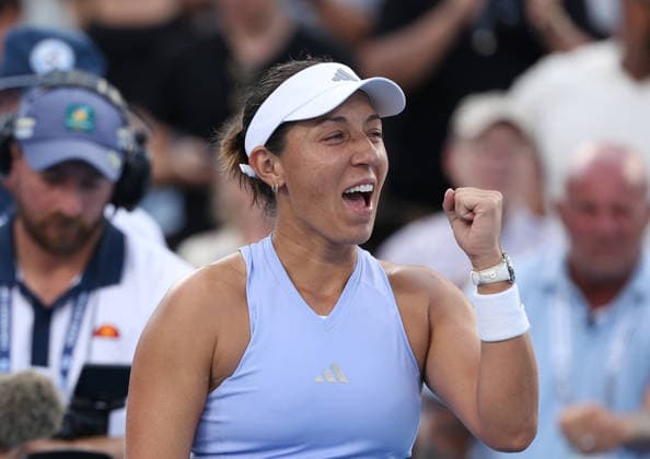 August 22, 2026, Mason, Ohio, USA: JESSICA PEGULA of USA after the match against I. AÅ¡wiÄ¦tek of Poland in semifinals of tennis tournament WTA, Tennis Damen 1000 Cincinnati Open in Mason, USA. Pegula won 7:5, 4:6, 6:4. Mason USA - ZUMAc278 20260822_zsp_c278_071 Copyright: xMarcinxCholewinskix