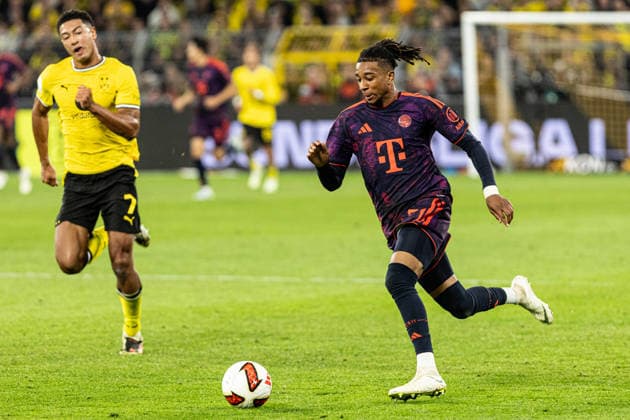 Franz-Beckenbauer-Supercup 2026: Borussia Dortmund - FC Bayern München; 22.08.2026 Michael Olise (FC Bayern München, 17) Franz-Beckenbauer-Supercup 2026: Borussia Dortmund - FC Bayern München; Signal Iduna Park, Dortmund; 22.08.2026 *** Franz Beckenbauer Super Cup 2026 Borussia Dortmund vs. FC Bayern Munich, August 22, 2026 Michael Olise, FC Bayern Munich, 17 Franz Beckenbauer Super Cup 2026 Borussia Dortmund vs. FC Bayern Munich, Signal Iduna Park, Dortmund, August 22, 2026 Copyright: xBEAUTIFULxSPORTS Buriakovx