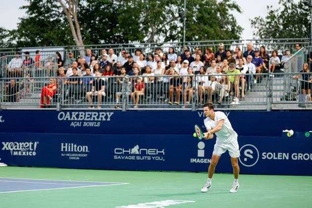CANCUN COUNTRY OPEN 2026 CANCUN COUNTRY OPEN 2026 HUBERT HURKACZ VS MOEZ ECHARGUI 22082026 CANCUN, QUINTANA ROO. Action photo of Hubert Hurkacz of Poland, during singles semifinal game of the Cancun Country Open 2026 Tennis 125 Challenger tournament held at the Cancun Country Club of Cancun, Quintana Roo, Mexico. Foto de accion de Hubert Hurkacz de Polonia, durante juego semifinal de singles del Cancun Country Open 2026 ATP, Tennis Herren Tennis 125 Challenger que se celebra en el Cancun Country Club de Cancun, Quintana Roo, Mexico. PHOTO BY IMAGENSHOP AGENCIA FOTOGRAFICA CANCUN QUINTANA ROO MEXICO *** CANCUN COUNTRY OPEN 2026 CANCUN COUNTRY OPEN 2026 HUBERT HURKACZ VS. MOEZ ECHARGUI 08 22 2026 CANCUN, QUINTANA ROO Action photo of Hubert Hurkacz of Poland during the singles semifinal match of the 2026 Cancun Country Open Tennis 125 Challenger tournament held at the Cancun Country Club in Cancun, Quintana Roo, Mexico. Action photo of Hubert Hurkacz of Poland, during the singles semifinal match of the 2026 Cancun Country Open ATP Tennis 125 Challenger tournament held at the Cancun Country Club in Cancun, Quintana Roo, Mexico PHOTO BY IMAGENSHOP PHOTO AGENCY CANCUN QUINTANA ROO MEXICO Copyright: xIMAGENSHOPxAGENCIAxFOTOGRAFICAx