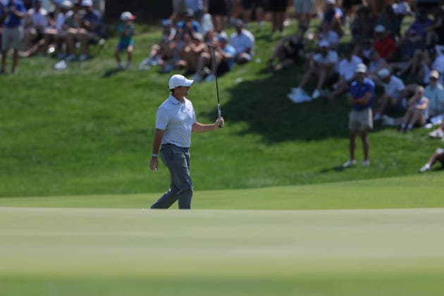 August 22, 2026, U.S.: Rory McIlroy waves to the crowd at the BMW Championship on August 22, 2026 at Bellerive Country Club in St. Louis, Missouri. U.S. - ZUMAn332 20260822_zsp_n332_009 Copyright: xTaylorxNickersonx