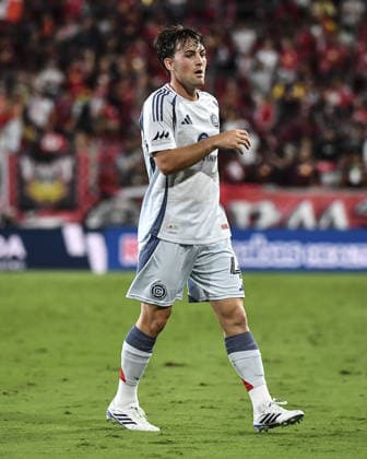 Sam Williams (Chicago Fire FC) during the Major League Soccer match between Red Bull New York and Chicago Fire FC at Sports Illustrated Stadium on August 22, 2026 in Harrison, NJ, United States.  Copyright: xRebekahxWynkoopx xSPPx Sportspressphoto_SPR212925