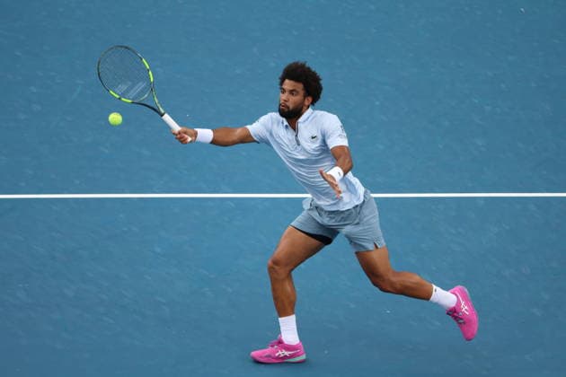 August 22, 2026, Mason, Oh, USA: Cincinnati Open Tennis 2026 - Arthur Fils plays a ball against Flavio Cobolli in the Cincinnati Open Tennis Tournament held in Mason OH. 2026 08 22. ZUMAPress Mason USA - ZUMAn24_ 20260822_zaf_n24_087 Copyright: xWallyxNellx