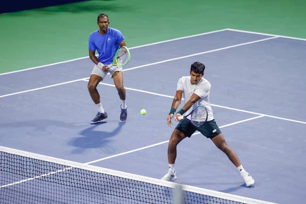 CANCUN COUNTRY OPEN 2026 CANCUN COUNTRY OPEN 2026 SRIRAM BALAJI ANIRUDH CHANDRASEKAR VS SANTIAGO GONZALEZ7RAY HO 22082026 CANCUN, QUINTANA ROO. Action photo of Sriram Balaji and Anirudh Chandrasekar during doubles semifinal game of the Cancun Country Open 2026 Tennis 125 Challenger tournament held at the Cancun Country Club of Cancun, Quintana Roo, Mexico. Foto de accion de Sriram Balaji y Anirudh Chandrasekar, durante juego semifinal de dobles del Cancun Country Open 2026 ATP125 Challenger que se celebra en el Cancun Country Club de Cancun, Quintana Roo, Mexico. PHOTO BY IMAGENSHOP AGENCIA FOTOGRAFICA CANCUN QUINTANA ROO MEXICO *** CANCUN COUNTRY OPEN 2026 CANCUN COUNTRY OPEN 2026 SRIRAM BALAJI ANIRUDH CHANDRASEKAR VS. SANTIAGO GONZALEZ AND RAY HO 08 22 2026 CANCUN, QUINTANA ROO Action photo of Sriram Balaji and Anirudh Chandrasekar during the doubles semifinal match of the 2026 Cancun Country Open Tennis 125 Challenger tournament held at the Cancun Country Club in Cancun, Quintana Roo, Mexico Action photo of Sriram Balaji and Anirudh Chandrasekar, during the doubles semifinal match of the 2026 Cancun Country Open ATP125 Challenger, held at the Cancun Country Club in Cancun, Quintana Roo, Mexico PHOTO BY IMAGENSHOP PHOTO AGENCY CANCUN QUINTANA ROO MEXICO Copyright: xIMAGENSHOPxAGENCIAxFOTOGRAFICAx