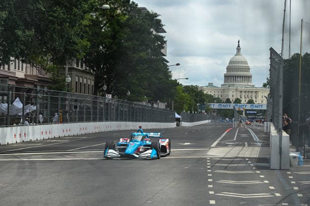 Washington DC hosts inaugural Freedom 250 Grand Prix weekend WASHINGTON, D.C., UNITED STATES - AUGUST 22: Scott McLaughlin driver of the 3 Team Penskedrives during practice for the NTT IndyCar, Indy Car, IRL, USA SERIES Freedom 250 practice session in Washington, D.C., on August 22, 2026. U.S. President Donald Trump established the Freedom 250 Grand Prix weekend as part of the yearlong celebration marking the 250th anniversary of the United States. Mehmet Eser Anadolu District of Columbia United States. Editorial use only. Please get in touch for any other usage.  Copyright: x2026xAnadoluxMehmetxEserx