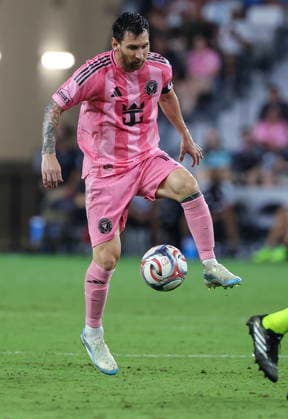 MLS, Fussball Herren, USA - Inter Miami CF vs. Toronto FC Inter Miami CF forward Lionel Messi in action during the MLS soccer match between Inter Miami CF and Toronto FC at Nu Stadium in Miami, Florida, USA, 22 August 2026. MIAMI FLORIDA United States  Copyright: xCRISTOBALxHERRERA-ULASHKEVICHx