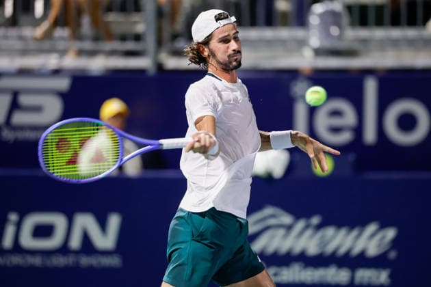 CANCUN COUNTRY OPEN 2026 CANCUN COUNTRY OPEN 2026 SEBASTIAN BAEZ VS LLOYD HARRIS 22082026 CANCUN, QUINTANA ROO. Action photo of Lloyd Harris of South Africa during singles semifinal match of the Cancun Country Open 2026 Tennis 125 Challenger tournament held at the Cancun Country Club of Cancun, Quintana Roo, Mexico. Foto de accion de Lloyd Harris de Sudafrica durante juego semifinal de singles del Cancun Country Open 2026 ATP, Tennis Herren Tennis 125 Challenger que se celebra en el Cancun Country Club de Cancun, Quintana Roo, Mexico. PHOTO BY IMAGENSHOP AGENCIA FOTOGRAFICA CANCUN QUINTANA ROO MEXICO *** CANCUN COUNTRY OPEN 2026 CANCUN COUNTRY OPEN 2026 SEBASTIAN BAEZ VS LLOYD HARRIS 08 22 2026 CANCUN, QUINTANA ROO Action photo of Lloyd Harris of South Africa during the singles semifinal match of the 2026 Cancun Country Open Tennis 125 Challenger tournament held at the Cancun Country Club in Cancun, Quintana Roo, Mexico Action photo of Lloyd Harris of South Africa during the singles semifinal match of the 2026 Cancun Country Open ATP, Tennis 125 Challenger, held at the Cancun Country Club in Cancun, Quintana Roo, Mexico PHOTO BY IMAGENSHOP PHOTO AGENCY CANCUN QUINTANA ROO MEXICO Copyright: xIMAGENSHOPxAGENCIAxFOTOGRAFICAx