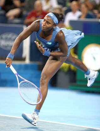 Cincinnati Open tennis tournament Coco Gauff of the USA in action against Sara Bejlek of the Czech Republic during their semi-final match at the Cincinnati Open tennis tournament in Cincinnati, Ohio, USA, 22 August 2026. CINCINNATI OHIO UNITED STATES  Copyright: xMARKxLYONSx