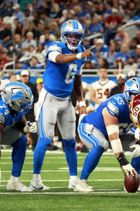 Washington Commanders vs Detroit Lions DETROIT,MICHIGAN-AUGUST 22: Detroit Lions quarterback Joshua Dobbs (6) calls a play during the second half of an NFL, American Football Herren, USA preseason football game between the Washington Commanders and the Detroit Lions in Detroit, Michigan USA, on Saturday, August 22, 2026 Detroit Michigan United States  Copyright: xAmyxLemusx originalFilename:lemus-washingt260822_npqsb.jpg