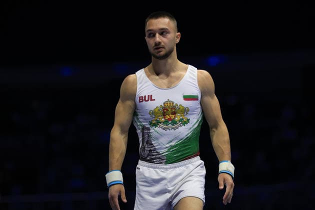 Zagreb, 22.08.2026. - 37TH EUROPEAN MEN™S ARTISTIC GYMNASTICS, Men s Artistic Gymnastics Apparatus Final Vault Individual SENIORS. 526 TRIFONOV Daniel (BUL) Men s Artistic Gymnastics Apparatus Final Horizontal bar Individual SENIORS  2S6A3374.JPG