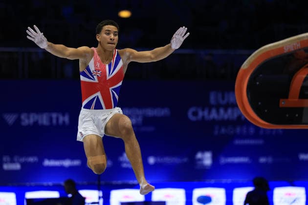 Zagreb, 22.08.2026. - 37TH EUROPEAN MEN™S ARTISTIC GYMNASTICS, Men s Artistic Gymnastics Apparatus Final Vault Individual SENIORS. 570 SCOTT Sol (GBR) Men s Artistic Gymnastics Apparatus Final Horizontal bar Individual SENIORS  2S6A3799.JPG