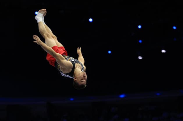 Zagreb, 22.08.2026. - 37TH EUROPEAN MEN™S ARTISTIC GYMNASTICS, Men s Artistic Gymnastics Apparatus Final Vault Individual SENIORS. 652 USACHEV Aleksei (WG2) Men s Artistic Gymnastics Apparatus Final Horizontal bar Individual SENIORS  2S6A3930.JPG