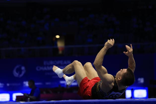 Zagreb, 22.08.2026. - 37TH EUROPEAN MEN™S ARTISTIC GYMNASTICS, Men s Artistic Gymnastics Apparatus Final Vault Individual SENIORS. 652 USACHEV Aleksei (WG2) Men s Artistic Gymnastics Apparatus Final Horizontal bar Individual SENIORS  2S6A3954.JPG