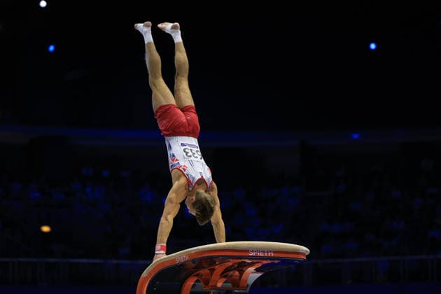 Zagreb, 22.08.2026. - 37TH EUROPEAN MEN™S ARTISTIC GYMNASTICS, Men s Artistic Gymnastics Apparatus Final Vault Individual SENIORS. 633 SPONEVIK Sebastian (NOR) Men s Artistic Gymnastics Apparatus Final Horizontal bar Individual SENIORS  2S6A4257.JPG