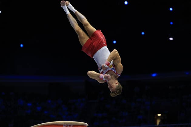 Zagreb, 22.08.2026. - 37TH EUROPEAN MEN™S ARTISTIC GYMNASTICS, Men s Artistic Gymnastics Apparatus Final Vault Individual SENIORS. 633 SPONEVIK Sebastian (NOR) Men s Artistic Gymnastics Apparatus Final Horizontal bar Individual SENIORS  2S6A4287.JPG