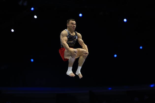 Zagreb, 22.08.2026. - 37TH EUROPEAN MEN™S ARTISTIC GYMNASTICS, Men s Artistic Gymnastics Apparatus Final Vault Individual SENIORS. 652 USACHEV Aleksei (WG2) Men s Artistic Gymnastics Apparatus Final Horizontal bar Individual SENIORS  2S6A4466.JPG