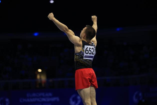 Zagreb, 22.08.2026. - 37TH EUROPEAN MEN™S ARTISTIC GYMNASTICS, Men s Artistic Gymnastics Apparatus Final Vault Individual SENIORS. 652 USACHEV Aleksei (WG2) Men s Artistic Gymnastics Apparatus Final Horizontal bar Individual SENIORS  2S6A4514.JPG