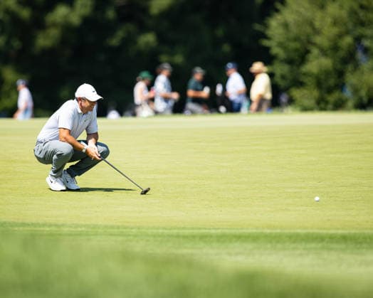 August 22, 2026, St. Louis, Missouri, USA: RORY MCILROY looks over a put on the eleventh hole during Round 3 of the BMW Championship at Bellerive Country Club. St. Louis USA - ZUMAw173 20260822_zsp_w173_127 Copyright: xLukexWelshx