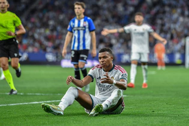 RCD ESPANYOL v REAL MADRID RCDE STADIUM BARCELONA. Aug 22, 2026 RCD ESPANYOL vs REAL MADRID Aug 22,2026 Mbappe (10) of Real Madrid during the match between RCD Espanyol and Real Madrid corresponding to the second day of La Liga EA Sports at RCDE Stadium in Barcelona, Spain. Cornella El Prat ESP Copyright: xS.xRosx