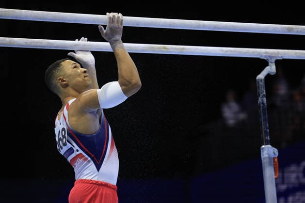 Zagreb, 22.08.2026. - 37TH EUROPEAN MEN™S ARTISTIC GYMNASTICS, Men s Artistic Gymnastics Apparatus Final Parallel bars Individual SENIORS. 568 FRASER Joe (GBR), Men s Artistic Gymnastics Apparatus Final Parallel bars Individual SENIORS  2S6A5069.JPG