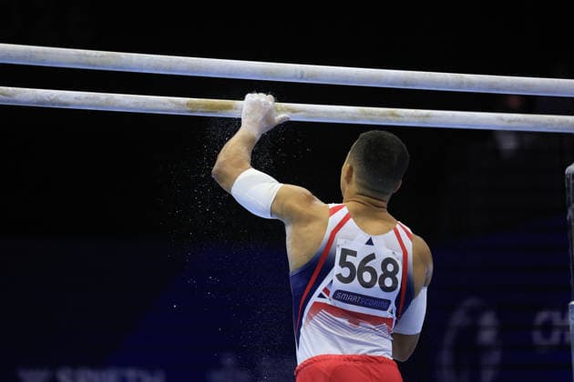 Zagreb, 22.08.2026. - 37TH EUROPEAN MEN™S ARTISTIC GYMNASTICS, Men s Artistic Gymnastics Apparatus Final Parallel bars Individual SENIORS. 568 FRASER Joe (GBR), Men s Artistic Gymnastics Apparatus Final Parallel bars Individual SENIORS  2S6A5038.JPG