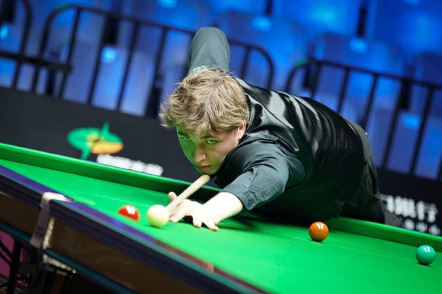 WUHAN, CHINA - AUGUST 23: Ben Mertens of Belgium plays a shot in the first round match against Wang Xinzhong of China on day 1 of Wuhan Open 2026 at the Optics Valley Gymnasium of Huazhong University of Science and Technology on August 23, 2026 in Wuhan, Hubei Province of China.  Copyright: xTaixChengzhex 111661617837