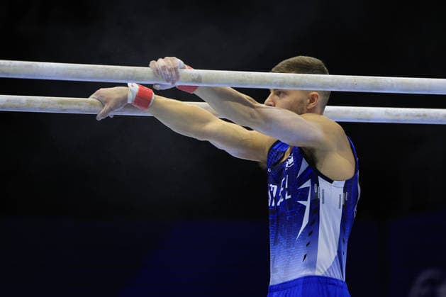 Zagreb, 22.08.2026. - 37TH EUROPEAN MEN™S ARTISTIC GYMNASTICS, Men s Artistic Gymnastics Apparatus Final Parallel bars Individual SENIORS. 611 PYATOV Ron (ISR), Men s Artistic Gymnastics Apparatus Final Parallel bars Individual SENIORS  2S6A7524.JPG