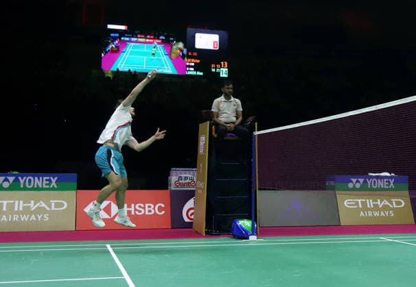 August 22, 2026, New Delhi, New Delhi, India: NEW DELHI, INDIA AUGUST 22, 2026: France s Alex Lanier plays a shot during his men s singles semi-final match against Canada s Victor Lai at the BWF World Championships 2026 in New Delhi, India, on Saturday, August 22, 2026. Lanier fought back to defeat Lai 16-21, 21-13, 21-14 to become France s first-ever men s singles finalist at the World Championships. Zuma PressCity: New DelhiState: New DelhiCountry: IndiaCategory: INTDate: 22.08.2026ZUMA Categories: IN New Delhi India - ZUMAd288 20260822_zip_d288_048 Copyright: xDeepakx New Delhi India - ZUMA0864 0864619950st Copyright: xIMAGO Deepakx