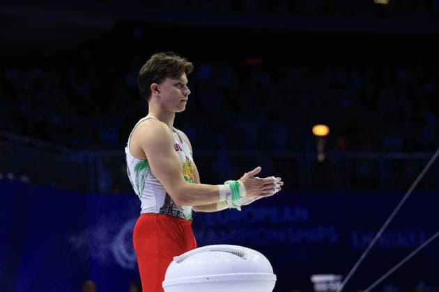 Zagreb, 22.08.2026. - 37TH EUROPEAN MEN™S ARTISTIC GYMNASTICS, Men s Artistic Gymnastics Apparatus Final Horizontal bar Individual SENIORS. 528 SPENCER Caden (BUL) Men s Artistic Gymnastics Apparatus Final Horizontal bar Individual SENIORS  2S6A0647.JPG