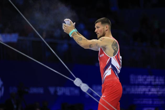 Zagreb, 22.08.2026. - 37TH EUROPEAN MEN™S ARTISTIC GYMNASTICS, Men s Artistic Gymnastics Apparatus Final Horizontal bar Individual SENIORS. 534 KOVTUN Illia (CRO) Men s Artistic Gymnastics Apparatus Final Horizontal bar Individual SENIORS  2S6A9444.JPG