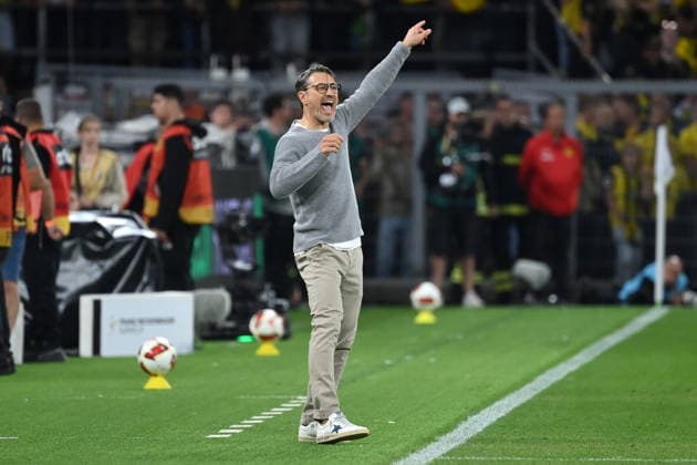 Trainer Niko Kovac (Borussia Dortmund) 22.08.2026, Fussball, Saison 2026 2027, Franz-Beckenbauer-Supercup 2026, Finale, Borussia Dortmund - FC Bayern München 1:2 DFL regulations prohibit any use of photographs as image sequences and or quasi-video Dortmund Signal Iduna Park Nordrhein Westfalen Deutschland *** Coach Niko Kovac, Borussia Dortmund, August 22, 2026, Soccer, 2026–2027 Season, Franz Beckenbauer, 2026 Super Cup, Final, Borussia Dortmund vs. FC Bayern Munich 1–2. DFL regulations prohibit any use of photographs as image sequences and or quasi-video. Dortmund, Signal Iduna Park, North Rhine-Westphalia, Germany Team2