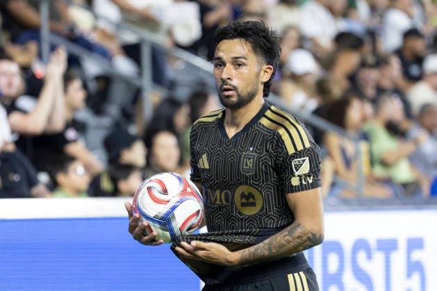 August 22, 2026, Los Angeles, California, USA: Los Angeles FC midfielder Mathieu Choiniere (66) in actions against Portland Timbers during an MLS, Fussball Herren, USA soccer game on Saturday, Aug. 22, 2026 in Los Angeles. Los Angeles USA - ZUMAc68_ 20260822_zaf_c68_202 Copyright: xRingoxChiux