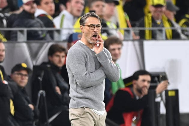 Trainer Niko KOVAC (DO) beobachtet das Spiel , gibt Anweisungen an seine Spieler, Fussball DFL Franz Beckenbauer Supercup 2026 Borussia Dortmund - FC Bayern Muenchen 1-2 am 22.08.2026 in Dortmund Deutschland. DFL regulations prohibit any use of photographs as image sequences and or quasi-video Â *** Coach Niko KOVAC DO watches the game and gives instructions to his players, Soccer DFL Franz Beckenbauer Super Cup 2026 Borussia Dortmund vs. FC Bayern Munich 1–2 on August 22, 2026, in Dortmund, Germany. DFL regulations prohibit any use of photographs as image sequences and or quasi-video.