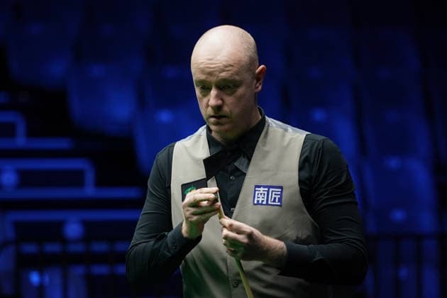 WUHAN, CHINA - AUGUST 23: Chris Wakelin of England chalks the cue in the first round match against Jordan Brown of Northern Ireland on day 1 of Wuhan Open 2026 at the Optics Valley Gymnasium of Huazhong University of Science and Technology on August 23, 2026 in Wuhan, Hubei Province of China.  Copyright: xTaixChengzhex 111661654921