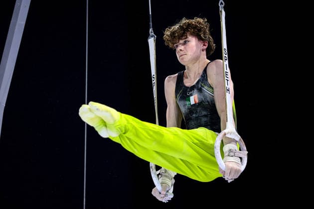 2026 Men s Artistic European Gymnastics Championships, Arena Zagreb, Zagreb, Croatia 23 8 2026 Juniors All-Around Final Ireland™s Robert Ward Robert Ward 23 8 2026  Copyright: xx 0NIK7973