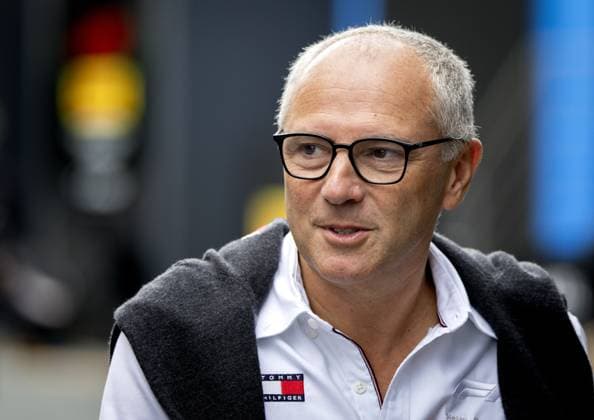 ZANDVOORT - Stefano Domenicali (Formula 1 CEO) ahead of the Dutch F1 Grand Prix at the Zandvoort Circuit. SANDER KONING ANP xVIxANPxSportx xxANPxIVx 566087639 originalFilename: 566087639.jpg