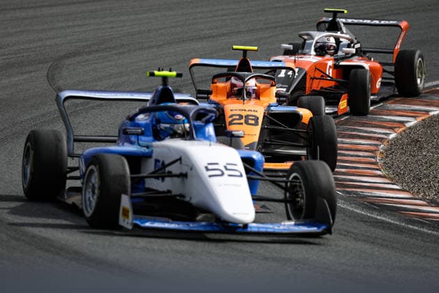 AUTO - F1 ACADEMY 2026 - ZANDVOORT 28 STEVENS Ella (gbr), Rodin Motorsport supported by McLaren Oxagon, Tatuus F4-T421, action during the 4th round of the 2026 F1 Academy from August 21 to 23, 2026 on the Zandvoort Circuit, in Zandvoort, Netherlands - ZandvoortNetherlands  Copyright: xEricxAlonsox