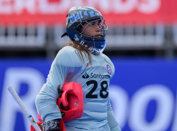 Day Nine *athlete* of *nation* during the match between Chile and South Africa in the 2026 FIH Hockey World Cup at Wagener Stadium, Amstelveen 23 08 2026 UK Newspapers OUT Copyright: xGraemexWilcocksonx FIL-23821-0006