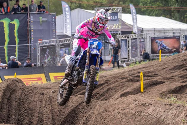2026-08-23 - MXGP Arnhem ARNHEM, NETHERLANDS - AUGUST 23: 1 Lotte van Drunen (NED) during the MXGP Arnhem at the Motorsportpark Gelderland Midden on August 23, 2026 in Arnhem, Netherlands Arnhem Motorsportpark Gelderland Midden Netherlands Content not available for redistribution in The Netherlands directly or indirectly through any third parties. Copyright: xEdwinxBlaauwbroekx