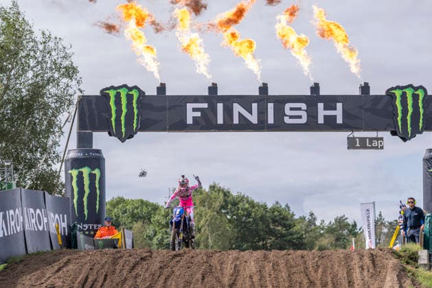 2026-08-23 - MXGP Arnhem ARNHEM, NETHERLANDS - AUGUST 23: 1 Lotte van Drunen (NED) during the MXGP Arnhem at the Motorsportpark Gelderland Midden on August 23, 2026 in Arnhem, Netherlands Arnhem Motorsportpark Gelderland Midden Netherlands Content not available for redistribution in The Netherlands directly or indirectly through any third parties. Copyright: xEdwinxBlaauwbroekx