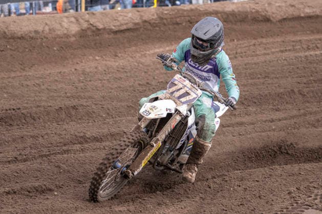 2026-08-23 - MXGP Arnhem ARNHEM, NETHERLANDS - AUGUST 23: 717 Danee Gelissen (NED) during the MXGP Arnhem at the Motorsportpark Gelderland Midden on August 23, 2026 in Arnhem, Netherlands Arnhem Motorsportpark Gelderland Midden Netherlands Content not available for redistribution in The Netherlands directly or indirectly through any third parties. Copyright: xEdwinxBlaauwbroekx