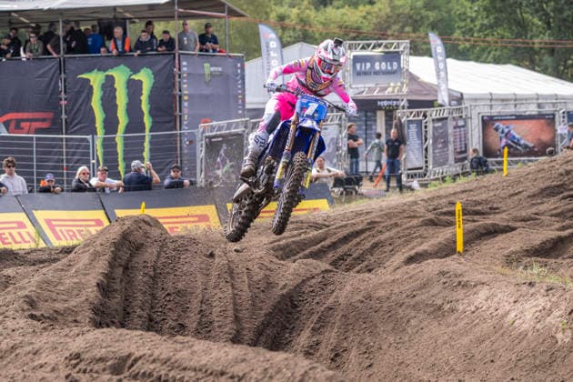 2026-08-23 - MXGP Arnhem ARNHEM, NETHERLANDS - AUGUST 23: 1 Lotte van Drunen (NED) during the MXGP Arnhem at the Motorsportpark Gelderland Midden on August 23, 2026 in Arnhem, Netherlands Arnhem Motorsportpark Gelderland Midden Netherlands Content not available for redistribution in The Netherlands directly or indirectly through any third parties. Copyright: xEdwinxBlaauwbroekx
