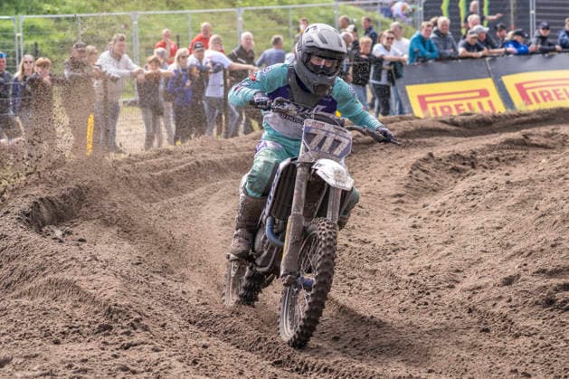 2026-08-23 - MXGP Arnhem ARNHEM, NETHERLANDS - AUGUST 23: 717 Danee Gelissen (NED) during the MXGP Arnhem at the Motorsportpark Gelderland Midden on August 23, 2026 in Arnhem, Netherlands Arnhem Motorsportpark Gelderland Midden Netherlands Content not available for redistribution in The Netherlands directly or indirectly through any third parties. Copyright: xEdwinxBlaauwbroekx
