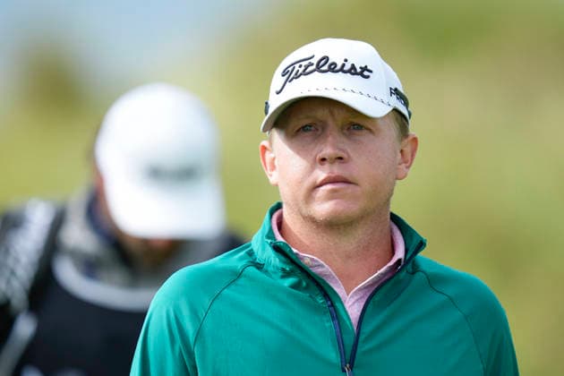BALMEDIE, SCOTLAND - AUG 23: Albin Bergstrom (SWE) walks from the eighth tee during Round 4 at the 2026 Nexo Championship at the Trump International Golf Links, Balmedie on August 23, 2026 in Aberdeenshire, Scotland The 2026 Nexo Championship