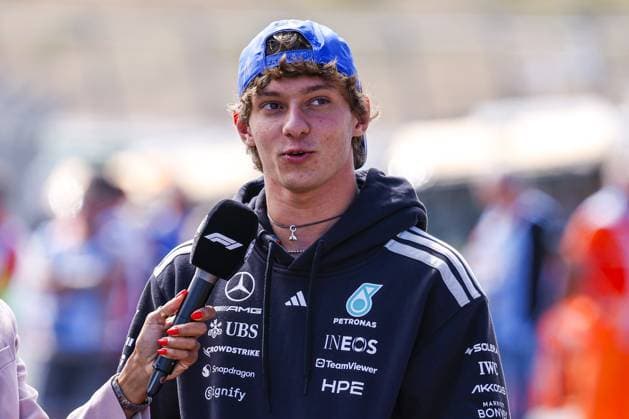 ZANDVOORT - Andrea Kimi Antonelli from Italy and driver for Mercedes-AMG PETRONAS F1 Team for the Formula 1 Heineken Dutch Grand Prix at Circuit Zandvoort on 23 August 2026 in Zandvoort, the Netherlands. MARCEL TER BALS ANP xVIxANPxSportx xMarcelxterxBalsxIVx 566094148 originalFilename: 566094148.jpg