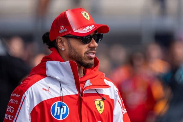 ZANDVOORT, 23-08-2026, Circuit Zandvoort , Formula 1 Heineken Dutch Grand Prix 2026 Sunday , Ferrari Driver Lewis Hamilton Formula 1 Dutch Grand Prix 2026 Sunday  x205971550x Copyright: