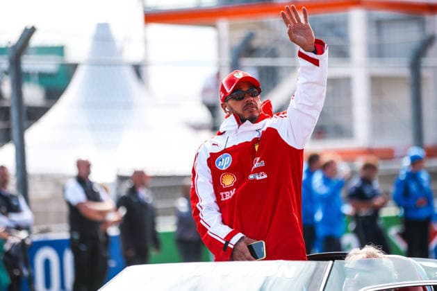 F1 - DUTCH GRAND PRIX 2026 HAMILTON Lewis (gbr), Scuderia Ferrari SF-26, portrait during the Formula 1 Dutch Grand Prix 2026, 12th round of the 2026 Formula One World Championship, WM, Weltmeisterschaft from August 21 to 23, 2026 on the Circuit Zandvoort, in Zandvoort, Netherlands - ZandvoortNetherlands  Copyright: xANTONINxVINCENTx