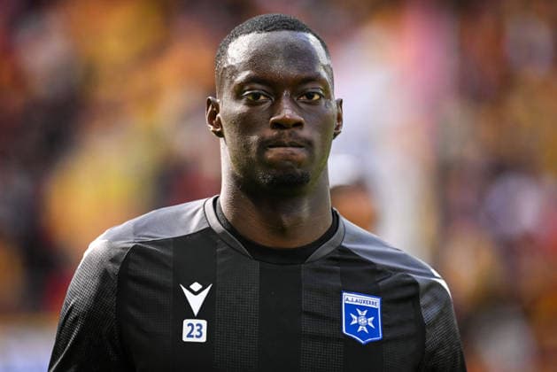 August 22, 2026, Lens, France, France: Mamadou DIOP of Auxerre during the Ligue 1 match between RC Lens and AJ Auxerre at Bollaert-Delelis Stadium on August 22, 2026 in Lens, France. Lens France - ZUMAm308 20260822_zsp_m308_062 Copyright: xMatthieuxMirvillex