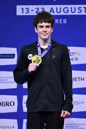 Artistic Gymnastics Photo by IPA ABACAPRESS.COM87725166 - Daniil Smirnov (WG2) of Russia won the gold medal in the all-around competition at the European Men s Artistic Gymnastics Championships in Zagreb, Croatia, on August 23, 2026 Zagreb Croatia  Copyright: xIPAxSport ABACAx